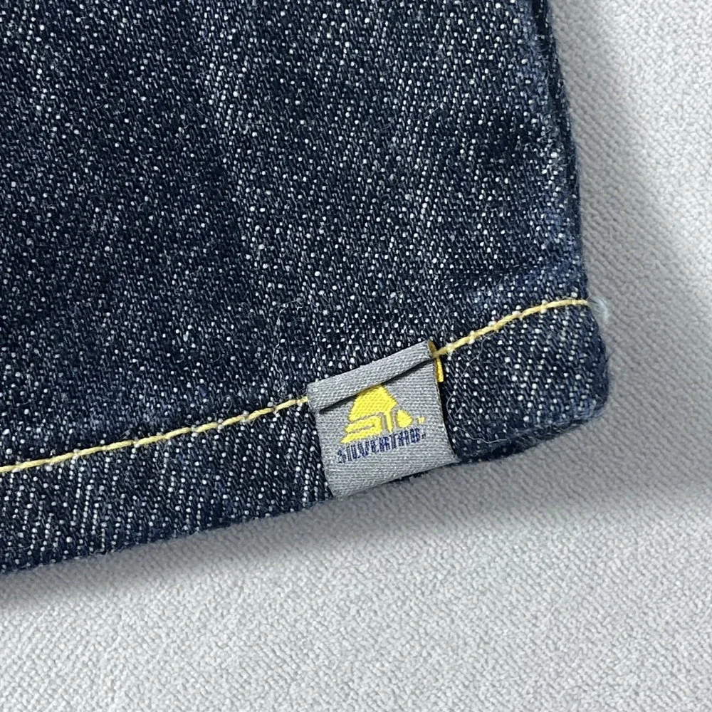 Levis Silvertab Jeans Men 36x30 Low Loose Dark Wash Y2K Vintage